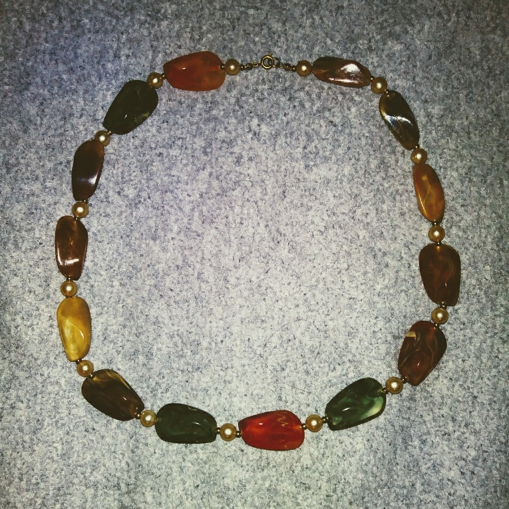 Vintage Stone Necklace